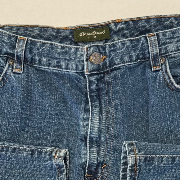 Eddie Bauer Women's Vintage Jeans, Green Label, Natural Fit, Size 14R - Picture 1 of 12